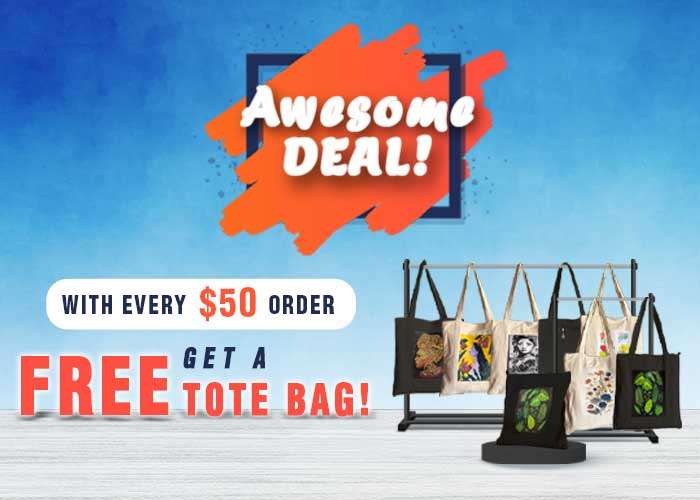 Get a free tote bag