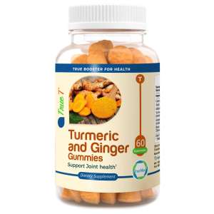 Turmeric and Ginger Gummies front image